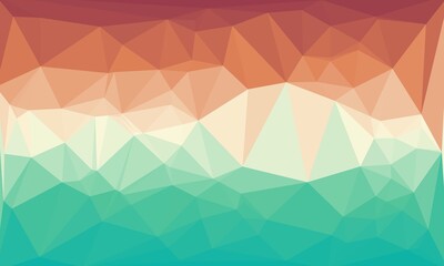 Fototapeta premium vibrant abstract geometric background with poly pattern