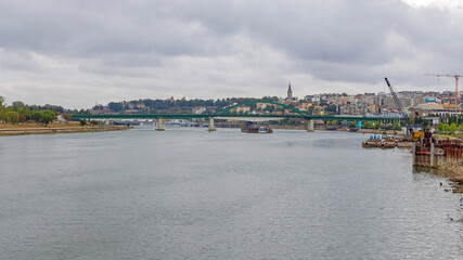 Naklejka premium River View Belgrade