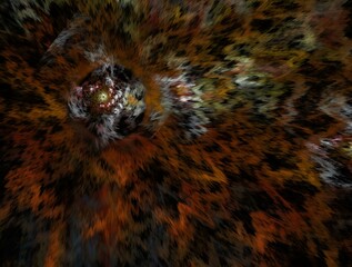 Imaginatory fractal background generated Image