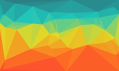 vibrant abstract geometric background with poly pattern
