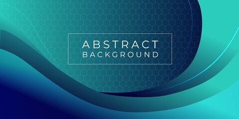 Abstract Background Template Design Vector Template with green gradient
