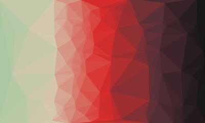 vibrant colorful geometric background with mosaic design