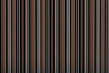 3D brown striped background. Vertical bronze brown beige lines and stripes. Abstract background