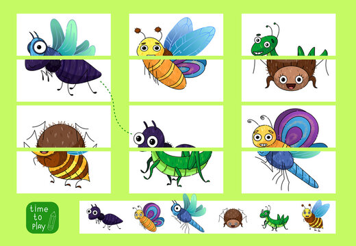 Collect photos. Collections of mini-games. Insects.