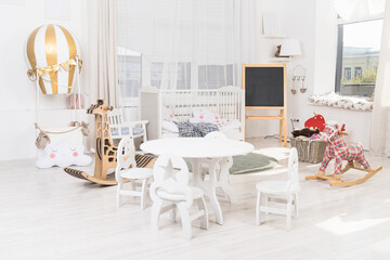 The interior of the children`s room