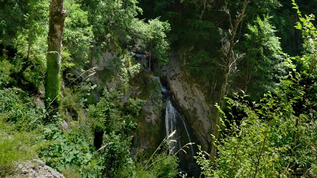 Lesser Waterfall Ilomska, Vlasic mountain, Bosnia and Herzegovina - (4K)