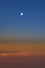 Nachthimmel mit Vollmond