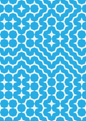 Obraz premium Abstract Geometric Pattern generative computational art illustration