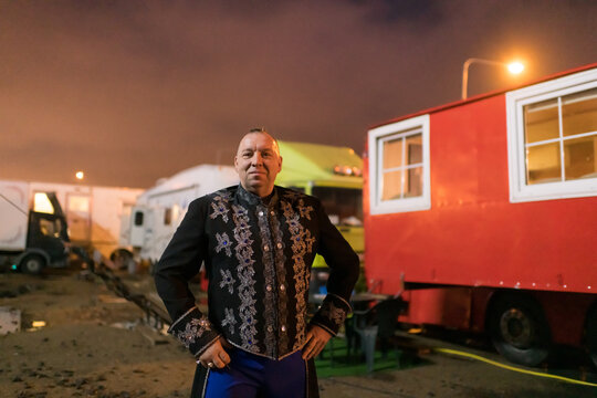 Circus Artist Portrait Outdoors