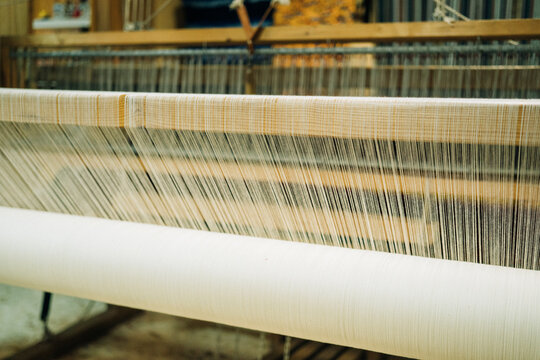 Prepared Warp in the Artisan Loom