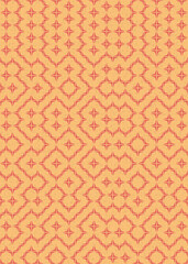 Abstract Geometric Pattern generative computational art illustration