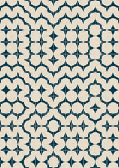 Abstract Geometric Pattern generative computational art illustration