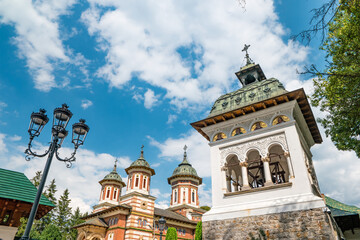 Old Sinaia Monastery in Romania.