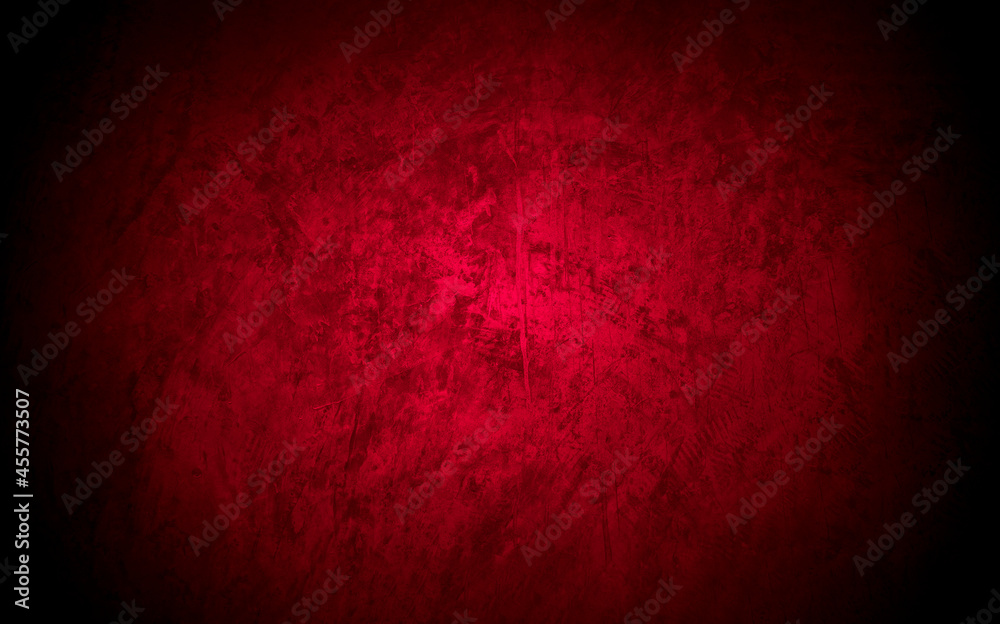 Aufkleber old wall texture cement black red background abstract dark color design are light with white gradien