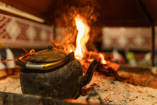 Water boiler on fire
