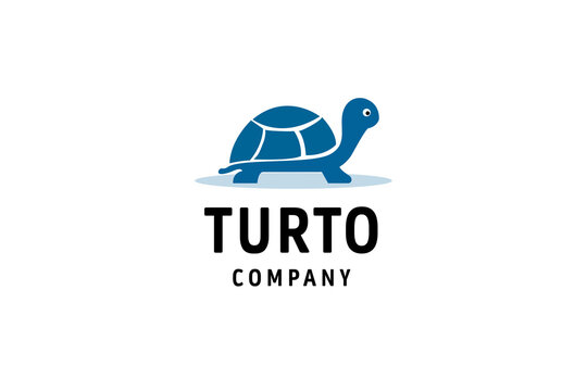 Turtle or tortoise logo design vector inspiration.