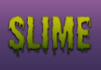 Slimy Text Effect