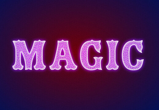 Glowing Text Effect