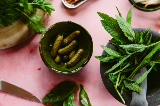 Salsa verde ingredients