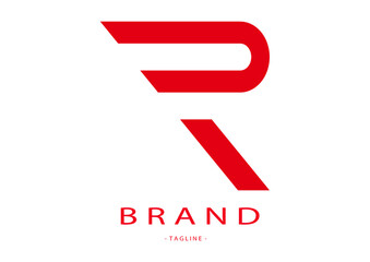 R logo design