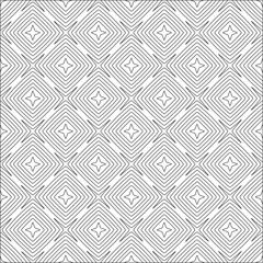  floral pattern background.Repeating geometric tiles from striped elements. Black pattern. 