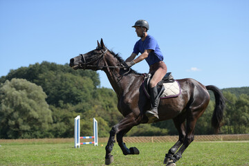 show jumping rider