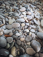pebbles on the beach