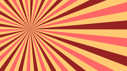 Fototapeta premium Mixed colors retro background.retro pattern strip.Vintage backdrop for message. Background for ads. Vector design Eps 10.