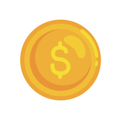 dollar coin icon