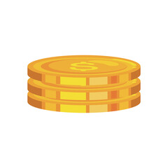 Money coins icon