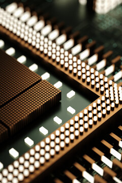 Futuristic Motherboard