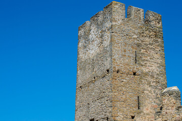 Visiting Akkerman fortress in Bilhorod-Dnistrovskyi, Ukraine on August 19, 2020. Fortress is the...
