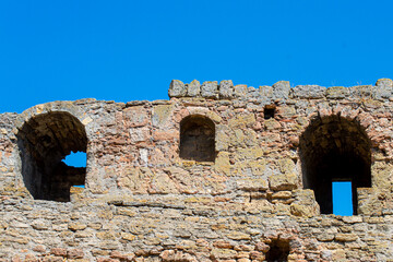 Visiting Akkerman fortress in Bilhorod-Dnistrovskyi, Ukraine on August 19, 2020. Fortress is the...