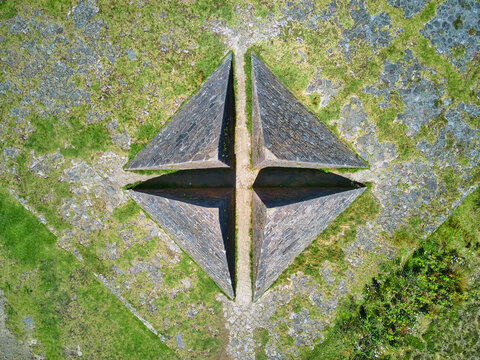 Las Piramides, Valle Nuevo amazing view of this old iconic place in the Dominican Republic