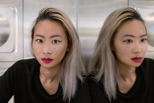 Mirror Refection Portrait