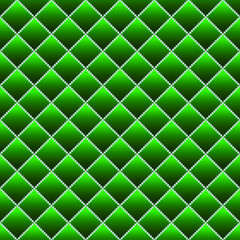 Green luxury background with beads. Vector illustration. 