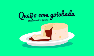 Typical dessert in Minas Gerais, Brazil called 