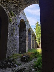 Fototapeta na wymiar old beautiful fortress in albania