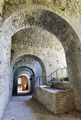 old beautiful fortress in albania