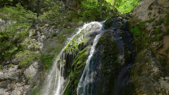 Lesser Waterfall Ilomska, Vlasic mountain, Bosnia and Herzegovina - (4K)