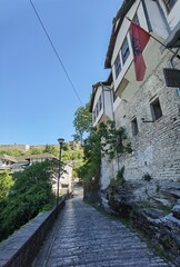small old town in albania