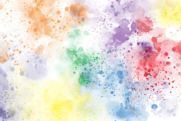 カラフルな水彩画の背景