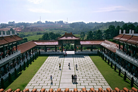 Templo budista Zu Lai. Cotia. S&atilde;o Paulo.