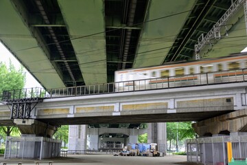 Naklejka premium 鉄道