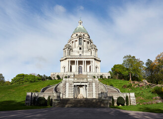 Ashton memorial in Spring