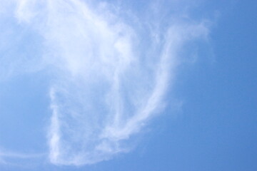 blue sky with clouds