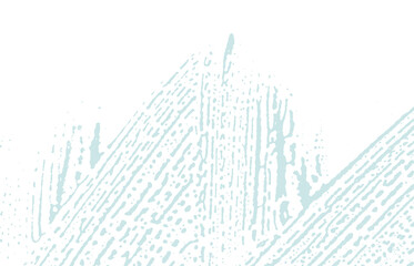 Grunge texture. Distress blue rough trace. Classic