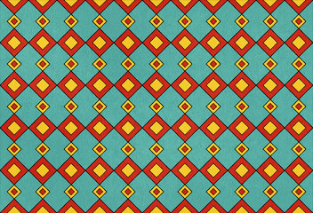 Pattern With Squares