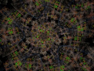 Imaginatory fractal background generated Image