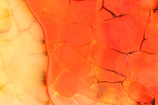 Orange Lines Agate  